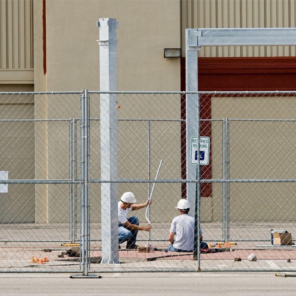 how long can i lease the temporary fence for my building site or event in Bear Lake MI
